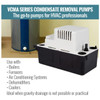 Little Giant 554405; VCMA-15ULS Condensate Pump (White, Black, 115VAC, 1A, 1/50hp, 65GPH)