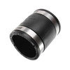 Fernco 1056-22 Coupling (Plastic, Stainless Steel, 2 x 2in, 4.3PSI, 140°F)