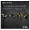 Kohler K-TS97074-4G-BL Shower Trim Kit (Metal, Matte Black)