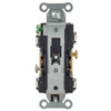 Hubbell Wiring Device-Kellems CR20LATR Duplex Receptacle (Light Almond, 125v, 20A, 2P, 3W)