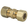 BrassCraft 62-6X Compression Union (Brass, Rough, 3/8in, Lead Free, 200PSI, 250°F)