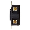 Leviton 2420 Locking Receptacle (Black, 250v, 20A, 3P, 4W)