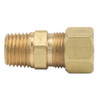 BrassCraft 68-6-4X Adapter (Brass, Rough Brass, 3/8 x 1/4in, Lead Free, 200PSI, 250°F)