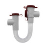 EZ Trap 83113; EZT-113 Condensate Trap (Plastic, 3/4in, 8-1/2in x 14-1/2in)