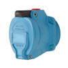 Meltric 63-14043 Receptacle  (Blue, 480VAC, 20A, 3P, 4W)