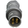 Killark VP6485 Pin and Sleeve Plug (Gray, 600VAC, 60A, 4P, 3W)
