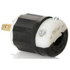Leviton 2611 Locking Plug (Black, White, 125VAC, 30A, 2P, 3W)