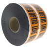 Ideal Industries 42-252 Safety Warning Tape (Orange, Solid Aluminum Foil Core, 1000ft x 6in)