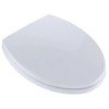 TOTO SS114#01 Toilet Seat (Cotton White, Plastic, 18.5 x 14 x 2.63in, Elongated)