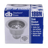 Dearborn 18BN Sink Strainer (Stainless Steel, Brass, Chrome)