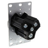 Leviton 5207-S10 Straight Blade Receptacle (Black, 125/250VAC, 30A, 3P, 3W)