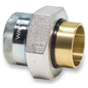 Watts 0821400; 3001A 1/2 Dielectric Union (Iron, Brass, Steel, 1/2in, 250PSI, 180°F)