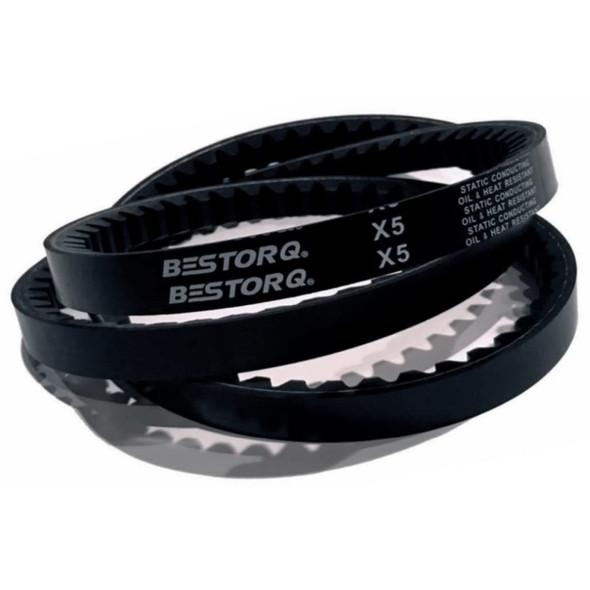 Bestorq BX53 V-Belt (Black, Rubber, 56in x 0.66in)