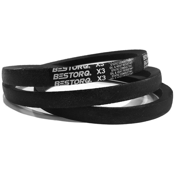 Bestorq B62or5L650 V-Belt (Black, Rubber, 65in x 0.66in)