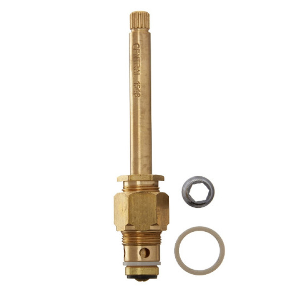 Central Brass K-3-DT Stem (Brass, Polished Chrome, 3/4in)