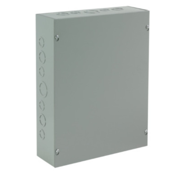 Hoffman Enclosures ASE12X12X4 Enclosure (Gray, Mild Steel, 8.4lbs, 12 x 12 x 4in)