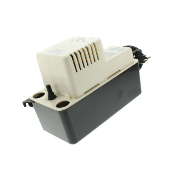 Little Giant 554405; VCMA-15ULS Condensate Pump (White, Black, 115VAC, 1A, 1/50hp, 65GPH)