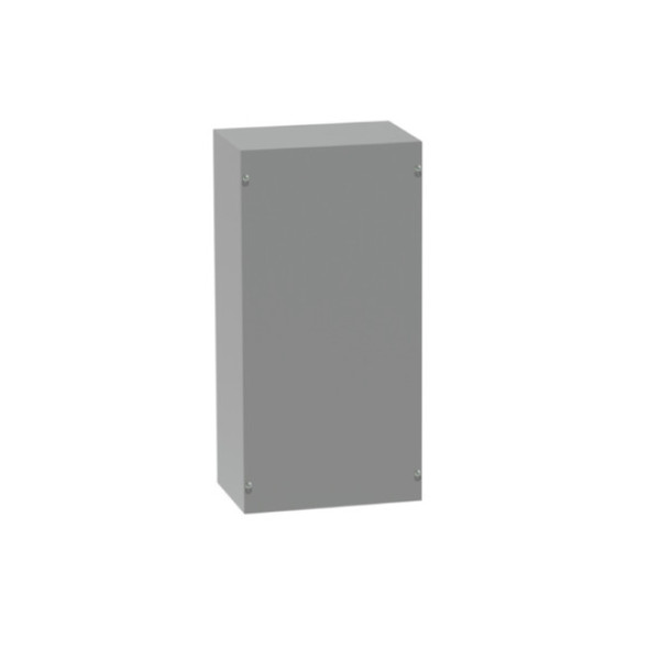 Hoffman Enclosures ASE10X10X4NK Enclosure (Gray, Mild Steel, 6.3lbs, 10 x 10 x 4in)