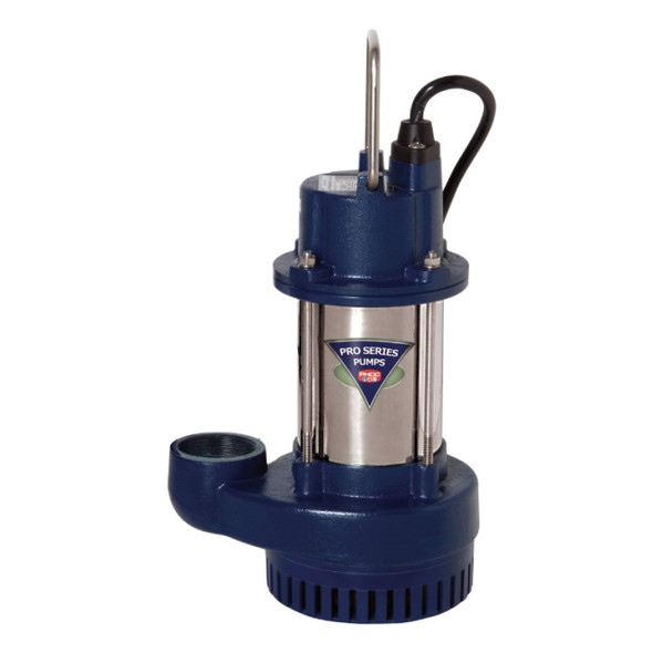 Glentronics S3033-NS Sump Pump (Blue, 115v, 4A, 1/3hp, 65GPM)
