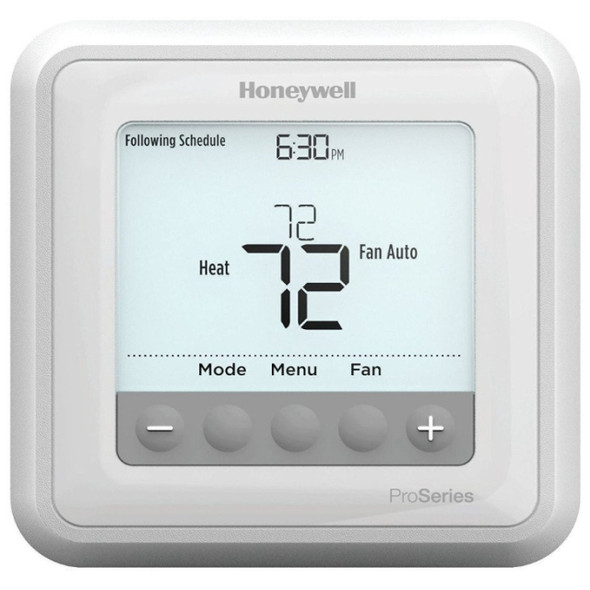 Honeywell TH6210U2001/U; TH6210U2001 Thermostat (White, 24v, 37 to 102°F)