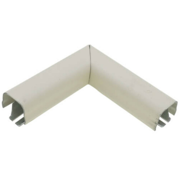 Wiremold V511 Flat Elbow (Ivory, Steel, 2.75 x 2.75 x 0.5in)