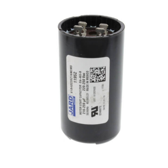 Motors & Armatures, Inc. 11952 Capacitor (220/250v, Round, 216-259MFD)