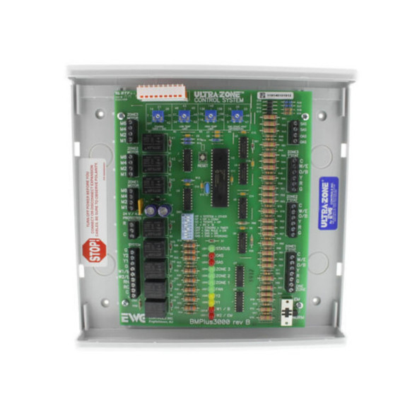 EWC Controls BMPlus3000 Control Panel (24v, Zones: 3, Stages: 2 Heat/2 Cool)