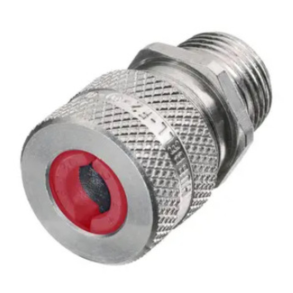 Hubbell Wiring Device-Kellems SHC1015 Connector  (Red, Aluminum, 1/2in)