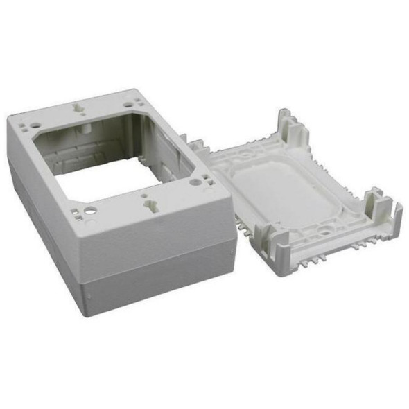 Wiremold 2348-WH Electrical Box (White, PVC)