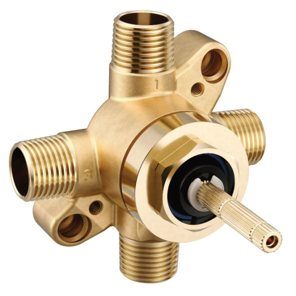 Moen U361CI Transfer Valve (Brass, Unfinished, 1/2in)