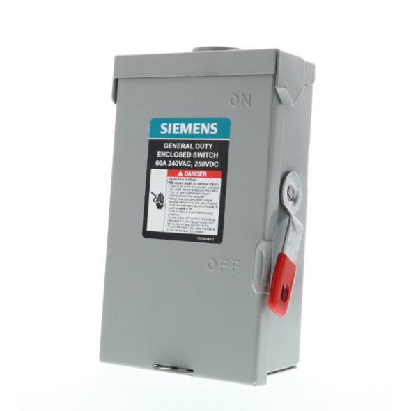 Siemens GNF322RA Safety Switch (240VAC, 60A, 3P)