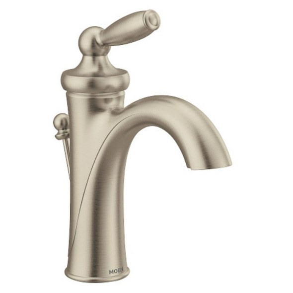 Moen 6600BN Bathroom Faucet (Metal, Brushed Nickel, 1.2 to 1.5GPM)