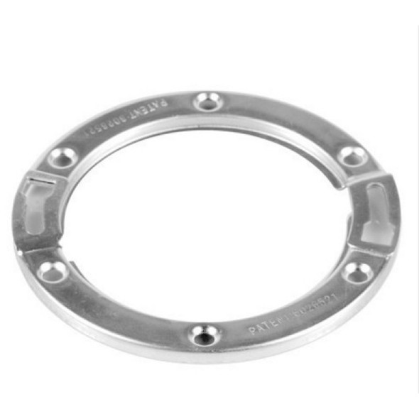 Oatey 42777 Closet Flange (Stainless Steel, Metal, 1/4in)