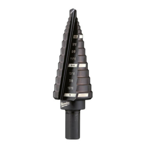 Milwaukee 48-89-9208 Step Drill Bit (1/2 to 1in)