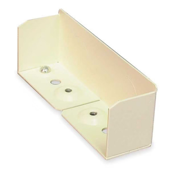 Wiremold V4010B End Fitting (Ivory, Steel, 1-1/4in)