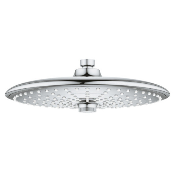 Grohe 26457000 Shower Head (Starlight Chrome, 10in)