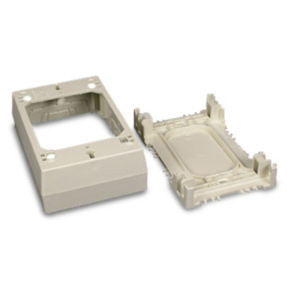 Wiremold 2347 Electrical Box (Ivory, PVC)