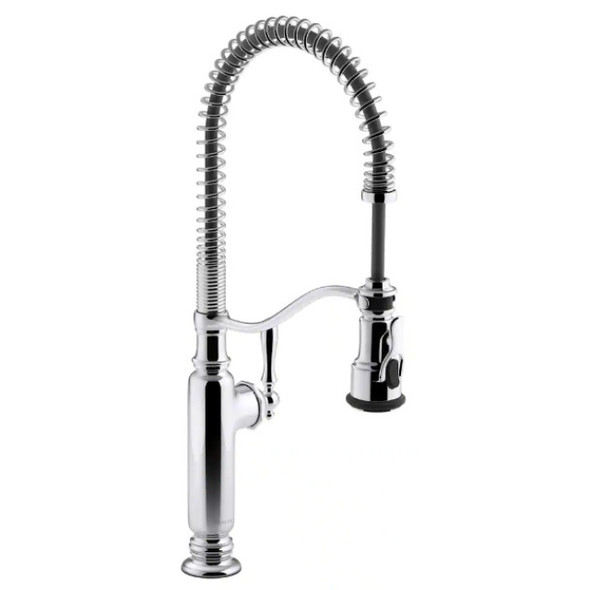 Kohler K-77515-CP Kitchen Faucet (Metal, Polished Chrome, 1.5GPM)