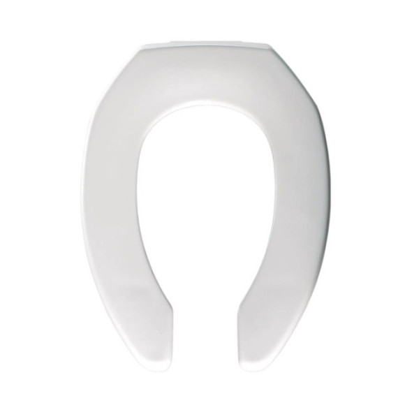 Church 295CT 000 Toilet Seat (White, Plastic, Elongated)