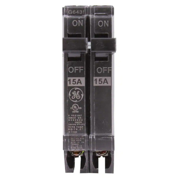 General Electric THQP215 Circuit Breaker (240v, 15A, 2P)