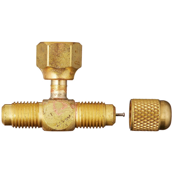 JB Industries A31852 Tee (Brass, 1/4in) [3 Count]