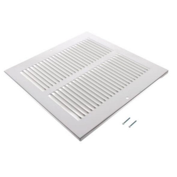 Hart & Cooley 043106; 650-8X8-W Return Grille (White, Steel, 8 x 8in)