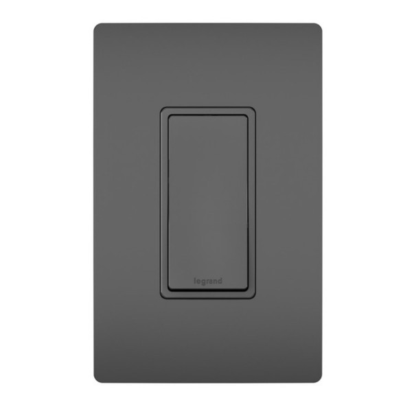 Legrand TM870BK Light Switch (Black, 120/277v, 15A, 1P)