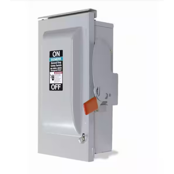 Siemens GNF323 Safety Switch (Steel, 240VAC, 100A, 3P)