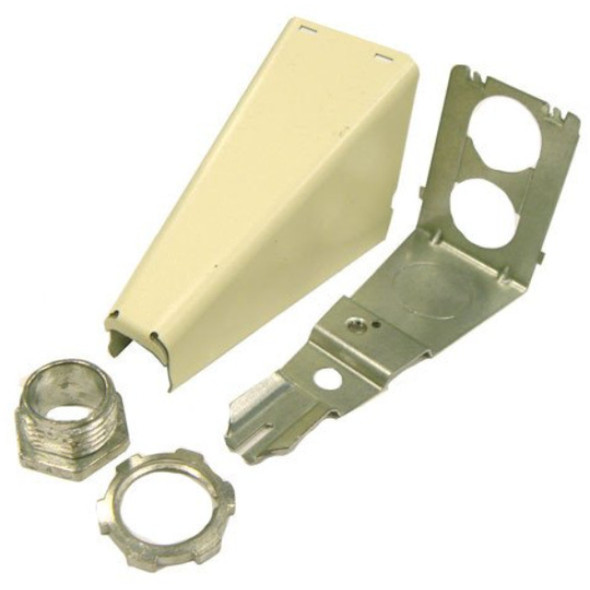 Wiremold V5786 Connector  (Ivory, Steel)