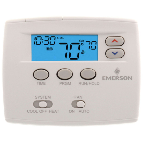 White-Rodgers 1F80-0224 Thermostat (White, 24v, 45 to 90°F)