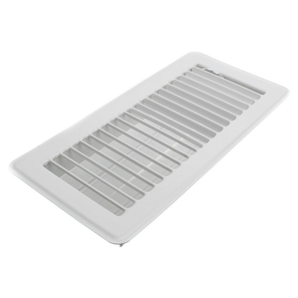 Hart & Cooley 010718; 421-4X10-W Supply Diffuser (White, Steel, 4 x 10in)