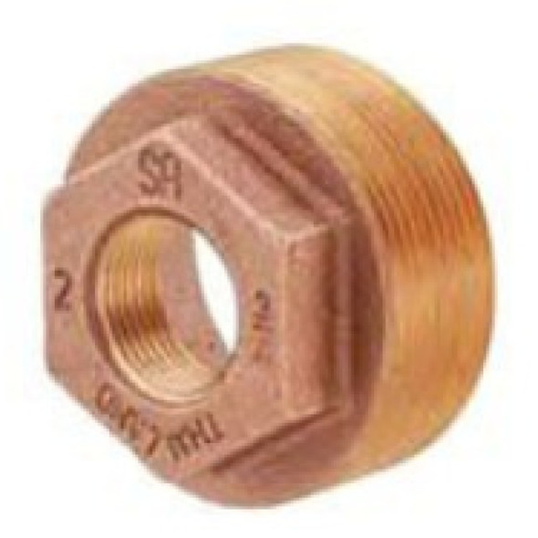 Matco-Norca B-BU0605LF Bushing (Brass, 1 x 1-1/4in, Lead Free)