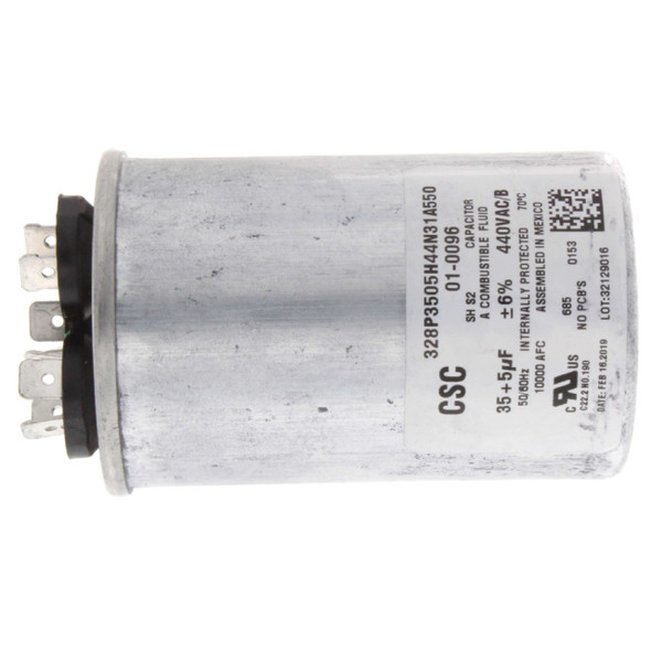 Nordyne 01-0096 Capacitor (440v, Round, 35/5MFD)