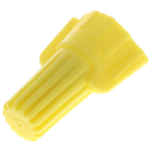 DiversiTech 623-006 Connector  (Yellow, Thermoplastic) [100 Count]